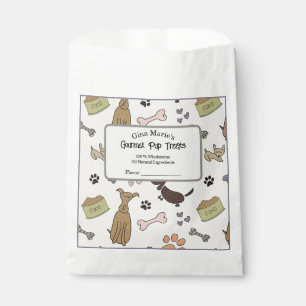 Cute Dog Treats  Favour Bags