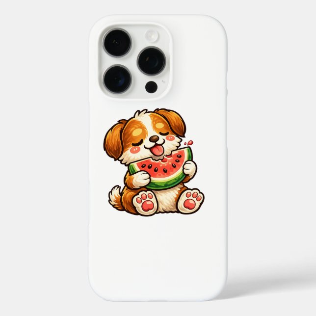 Cute Dog Watermelon Case-Mate iPhone Case (Back)