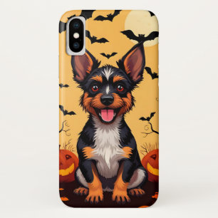 Cute Dog With Halloween Decorations Case-Mate iPhone Case