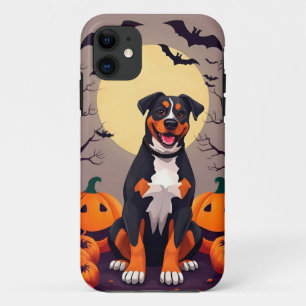Cute Dog With Halloween Decorations Case-Mate iPhone Case