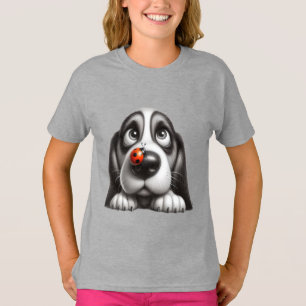 Cute dog with ladybug T-Shirt