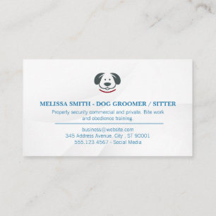 Cute Doggie Icon Business Card