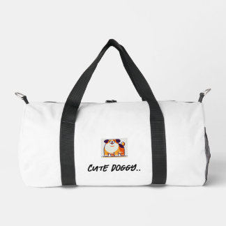 Cute Doggy Duffle Bag