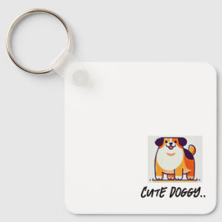 Cute Doggy Key Ring