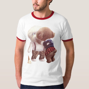 Cute Dogs Hugging T-Shirt
