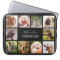 Cute Dogs OR YOUR PHOTOS custom name laptop sleeve