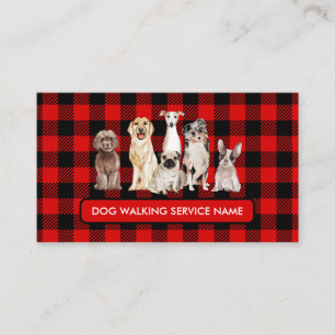 Cute Dogs Sitting Animal Care Business Card