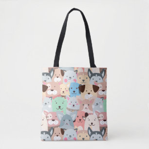 Cute Dogs Tote Bag