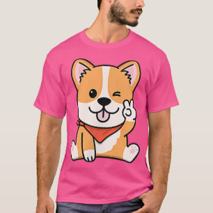Cute DogWelsh Corgi  T-Shirt