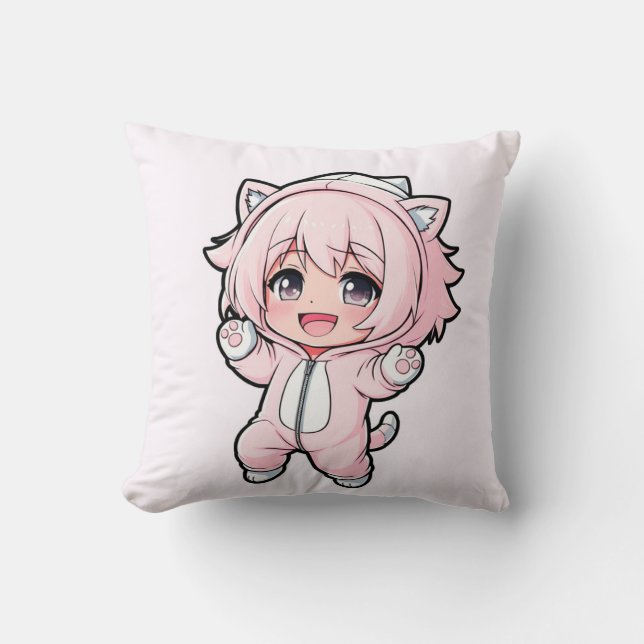 Cute Doll “In the Making” Design – Future Dream Gi Cushion (Front)