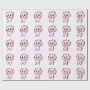 Cute Doll “In the Making” Design – Future Dream Gi Wrapping Paper