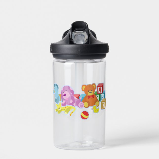 Cute Dolls Water Bottle (Front)