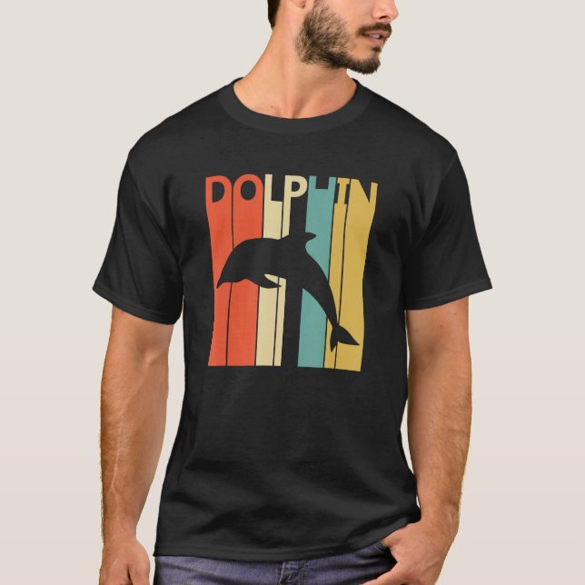 Cute Dolphin Animal T-Shirt (Front)