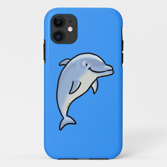 Cute dolphin Case-Mate iPhone case (Back)