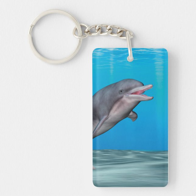 Cute Dolphin Key Ring (Front)