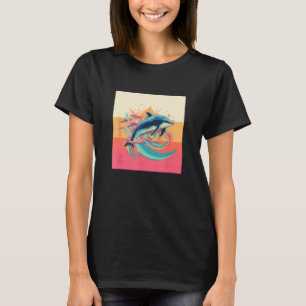 Cute Dolphin Men Women Kids Aquatic Ocean 20 T-Shirt