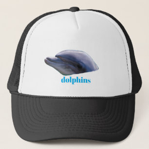 Cute Dolphin Ocean Sea Life Design Trucker Hat