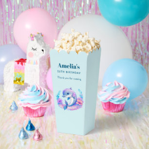 Cute Dolphin Sea Creature Birthday Thank You Favour Box