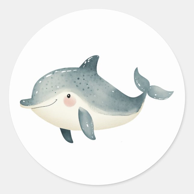 Cute Dolphin Stickers (Front)