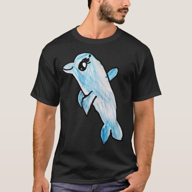Cute Dolphin T-Shirt (Front)