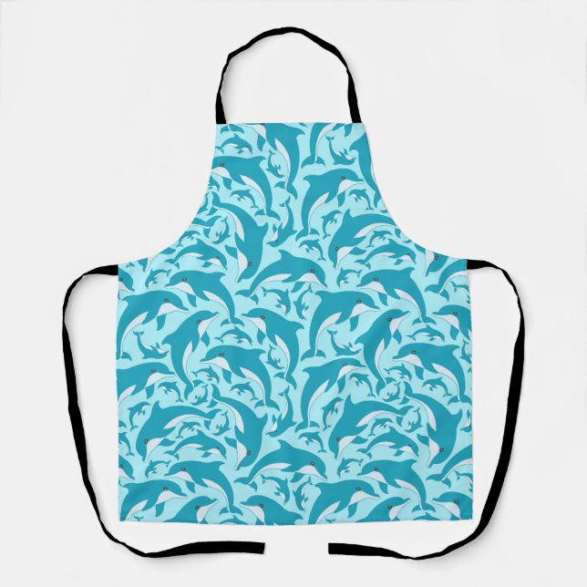 Cute Dolphins Apron (Front)