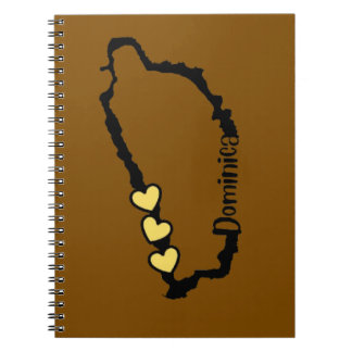 cute dominica tote notebook