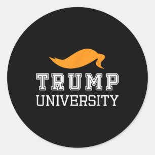 Cute Donald Trump University President Potus 45 Gi Classic Round Sticker