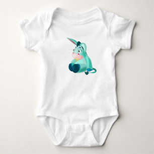 Cute Donkey Funny Baby Bodysuit
