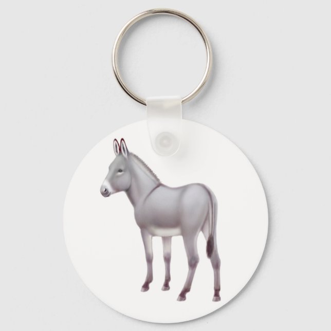 Cute Donkey Keychain (Front)