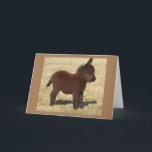 CUTE DONKEY SAYS **HAPPY BIRTHDAY TO YOU** CARD<br><div class="desc">THANKS FOR STOPPING BY ONE OF MY EIGHT STORES!!!</div>