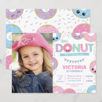 Cute Donuts Donut Birthday Party Photo