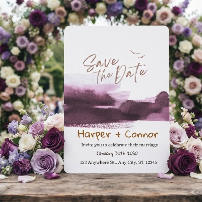 Cute Doodle Wedding Save the Date Invitation (Creator Uploaded)