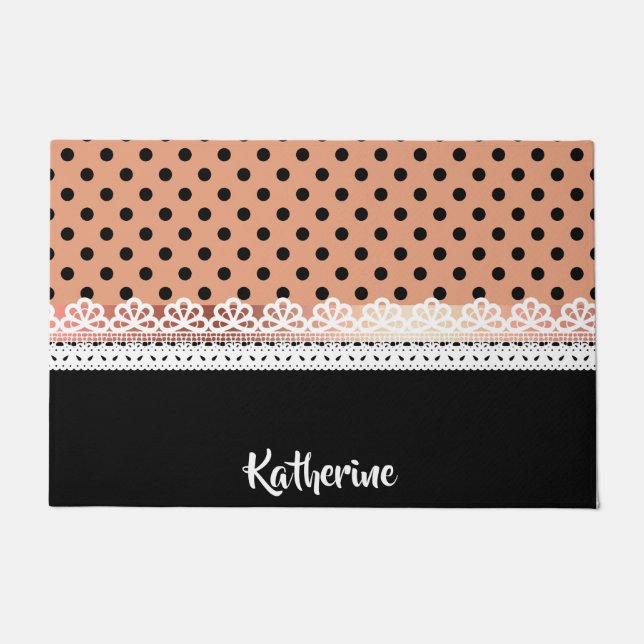 Cute Dots Doormat (Front)