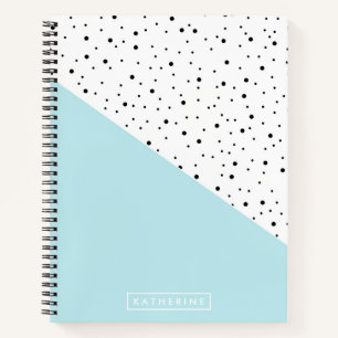 Cute Dots Pattern Notebook
