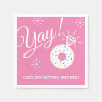 Cute Doughnut Bridal Shower / Bachelorette Party
