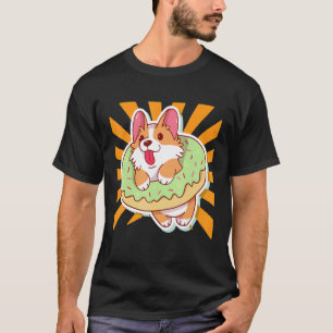 Cute Doughnut Corgi T-Shirt