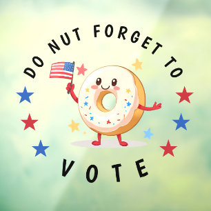 Cute Doughnut Do not Forget to Vote - USA Election