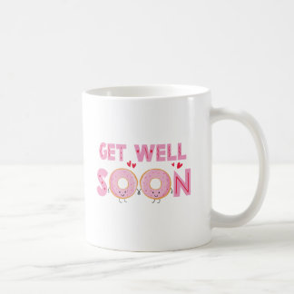 Cute Doughnut Get Well Soon  Coffee Mug