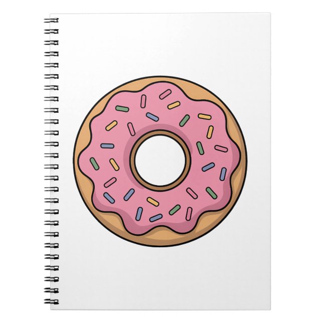 Cute Doughnut | Kids Notebook (Front)