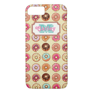 Cute Doughnut Pattern Case-Mate iPhone Case