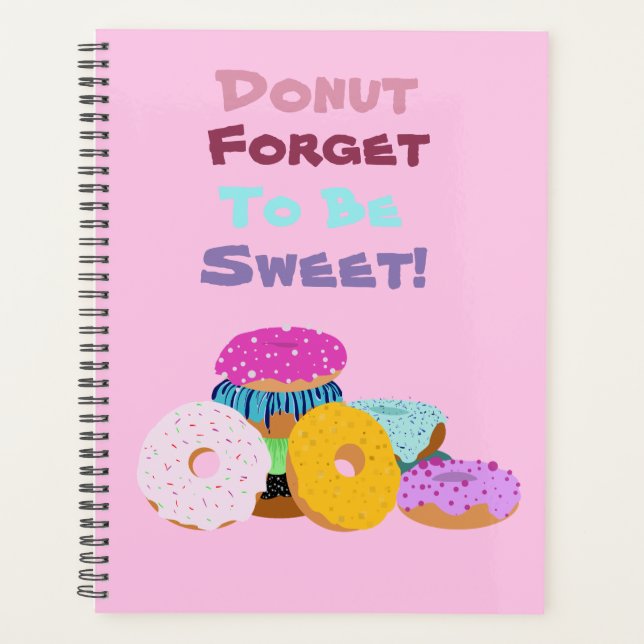 Cute Doughnut Planner (Front)