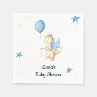 Cute Dragon Baby Shower Napkin