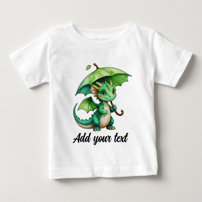 Cute Dragon Baby Tee (Front)
