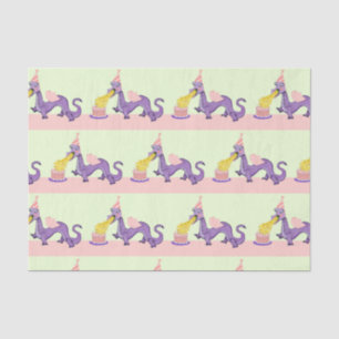 Cute Dragon Birthday Tissue Paper