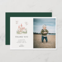 Cute Dragon Castle Theme Birthday Party Photo