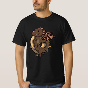 Cute dragon doughnut chocolate T-Shirt