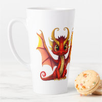 Cute Dragon Illustration on for Fantasy Lovers
