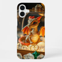 Cute Dragon in a Jewellery Box