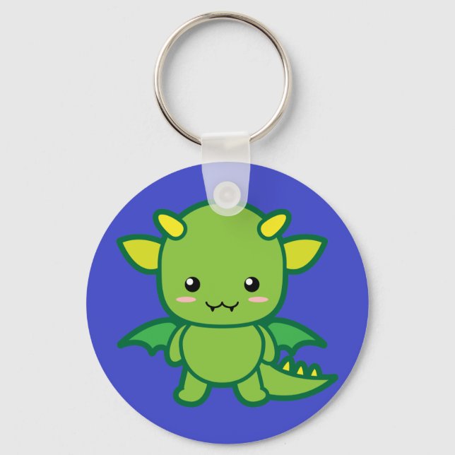 Cute Dragon Key Ring (Front)