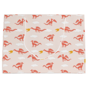Cute Dragon Large Gift Bag